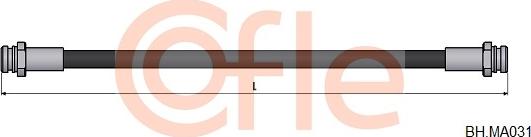 Cofle 92.BH.MA031 - Гальмівний шланг autocars.com.ua