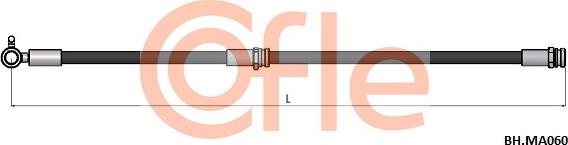 Cofle 92.BH.MA060 - Тормозной шланг avtokuzovplus.com.ua
