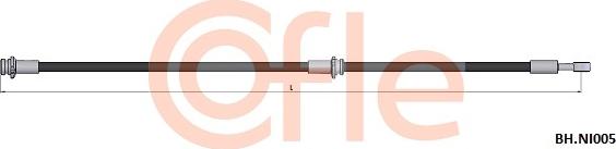 Cofle 92.BH.NI005 - Тормозной шланг avtokuzovplus.com.ua
