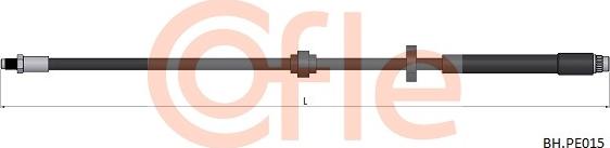 Cofle 92.BH.PE015 - Тормозной шланг avtokuzovplus.com.ua