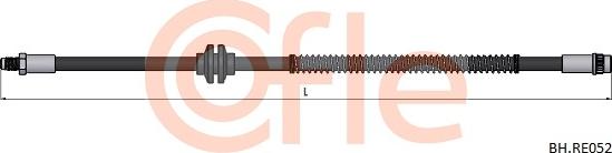 Cofle 92.BH.RE052 - Гальмівний шланг autocars.com.ua