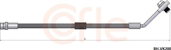 Cofle 92.BH.VK200 - Гальмівний шланг autocars.com.ua