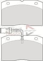 Comline ADB1437 - Тормозные колодки, дисковые, комплект autodnr.net