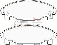 Comline ADB3457 - Тормозные колодки, дисковые, комплект autodnr.net