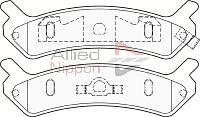 Comline ADB3807 - Тормозные колодки, дисковые, комплект avtokuzovplus.com.ua