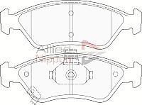 Comline ADB3808 - Тормозные колодки, дисковые, комплект avtokuzovplus.com.ua