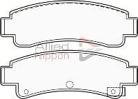 Comline ADB3970 - Тормозные колодки, дисковые, комплект avtokuzovplus.com.ua