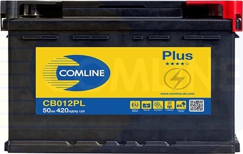 Comline CB012PL - Стартерна акумуляторна батарея, АКБ autocars.com.ua