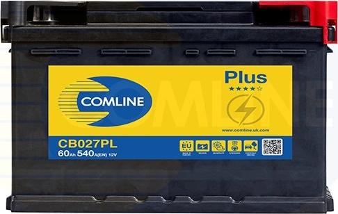 Comline CB027PL - Стартерная аккумуляторная батарея, АКБ avtokuzovplus.com.ua