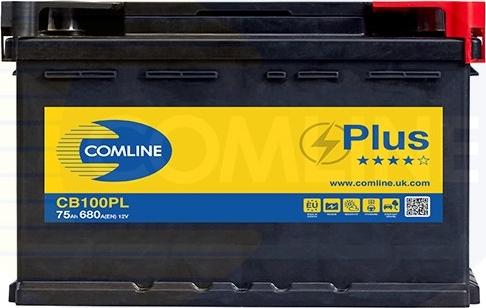 Comline CB100PL - Стартерная аккумуляторная батарея, АКБ autodnr.net