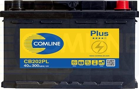 Comline CB202PL - Стартерна акумуляторна батарея, АКБ autocars.com.ua