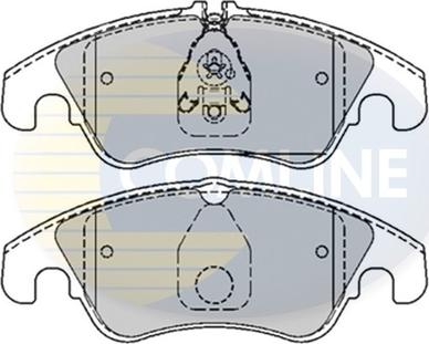 Comline CBP01789 - Гальмівні колодки, дискові гальма autocars.com.ua