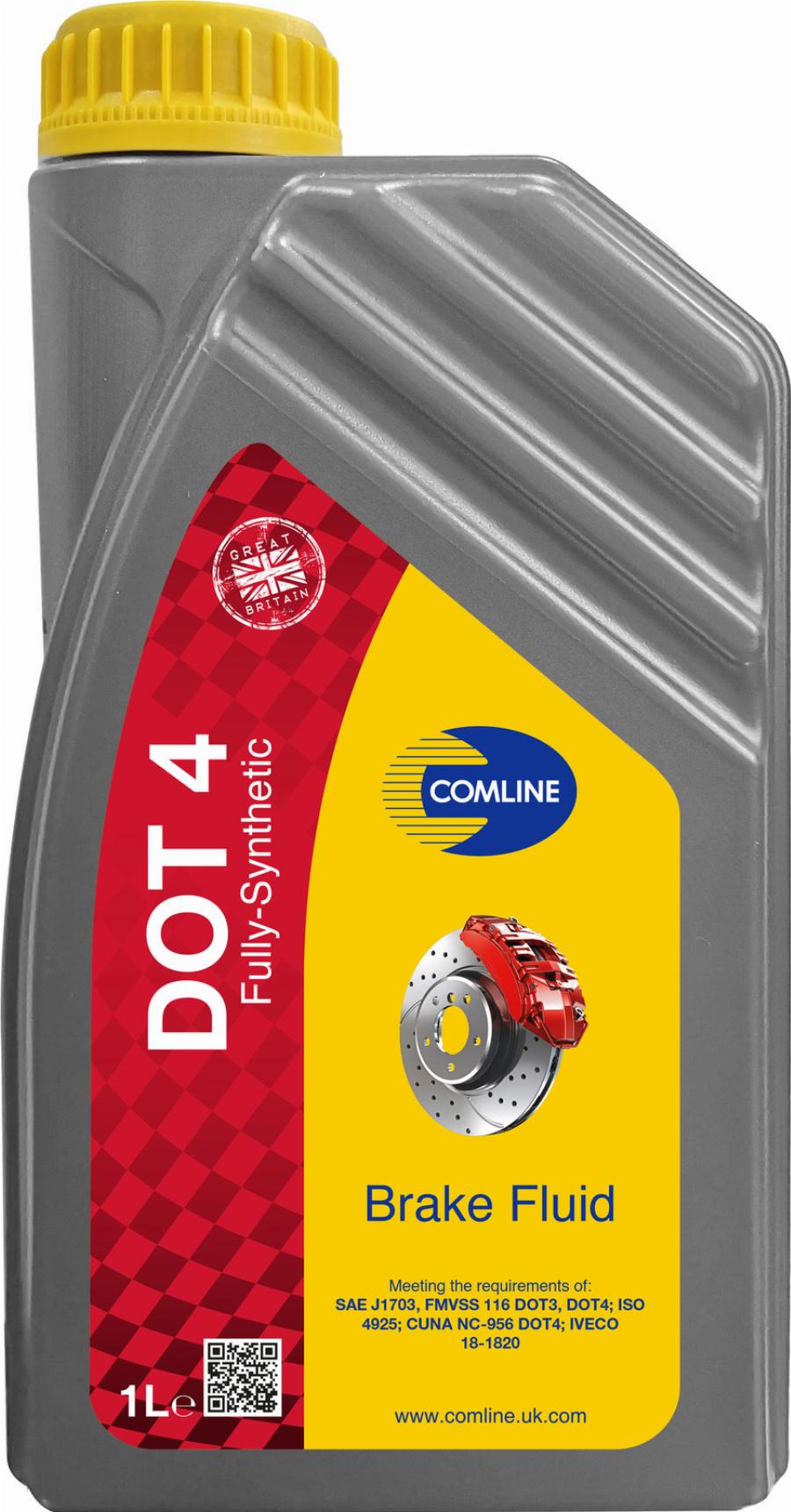 Comline CODOT4-1 - Гальмівна рідина autocars.com.ua