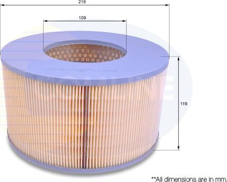 Comline CTY12070 - Воздушный фильтр avtokuzovplus.com.ua