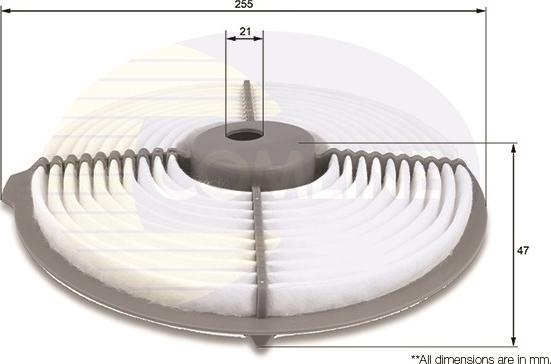 Comline CTY12157 - Повітряний фільтр autocars.com.ua