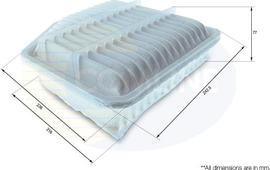 Comline CTY12188 - Повітряний фільтр autocars.com.ua