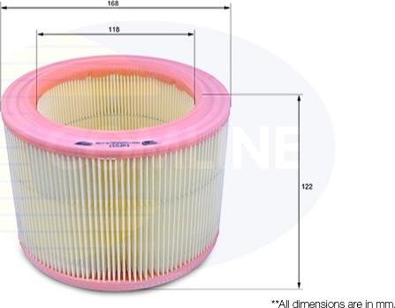 Comline EAF037 - Воздушный фильтр avtokuzovplus.com.ua