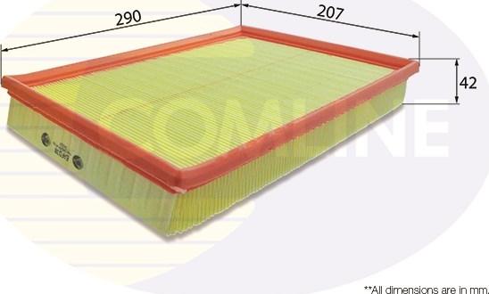 Comline EAF038 - Повітряний фільтр autocars.com.ua