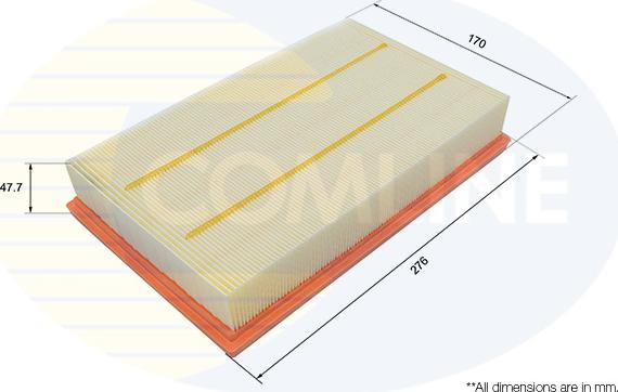 Comline EAF1011 - Повітряний фільтр autocars.com.ua