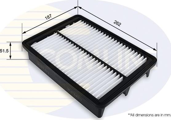 Comline EAF1014 - Повітряний фільтр autocars.com.ua