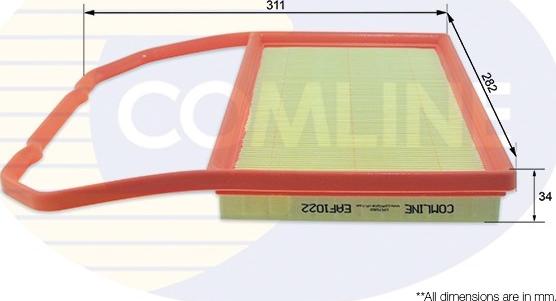 Comline EAF1022 - Повітряний фільтр autocars.com.ua