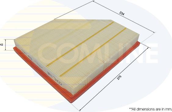 Comline EAF1050 - Повітряний фільтр autocars.com.ua