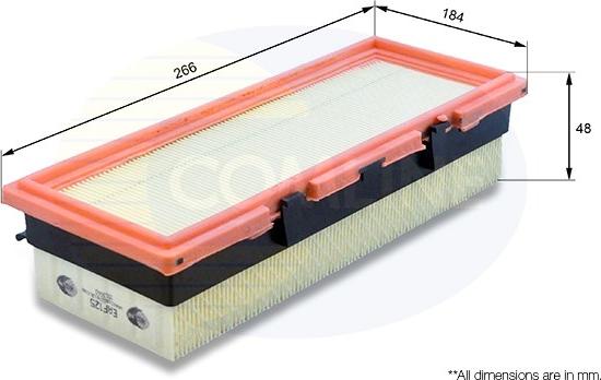 Comline EAF125 - Воздушный фильтр autodnr.net