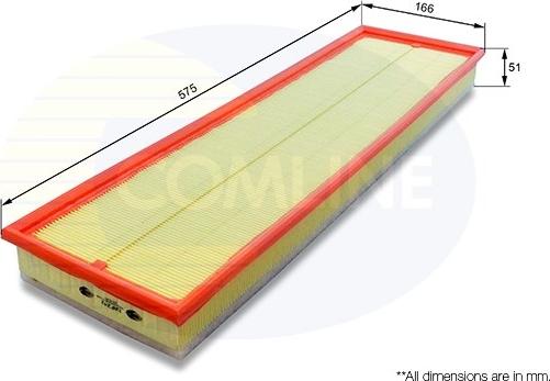 Comline EAF242 - Повітряний фільтр autocars.com.ua