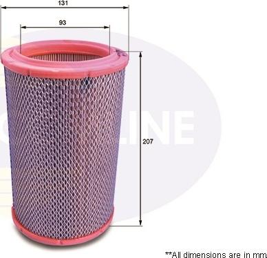 Comline EAF359 - Повітряний фільтр autocars.com.ua