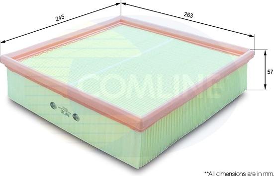 Comline EAF381 - Повітряний фільтр autocars.com.ua