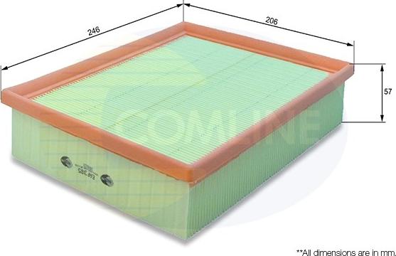 Comline EAF385 - Воздушный фильтр autodnr.net