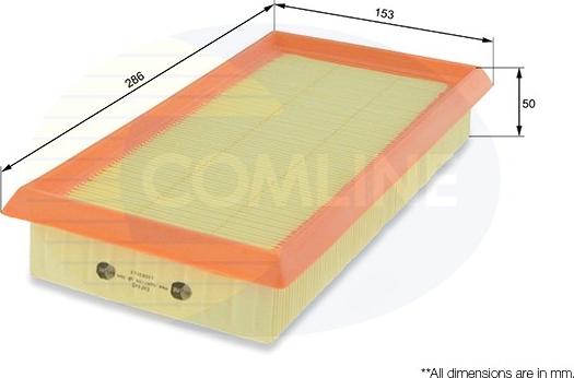 Comline EAF445 - Воздушный фильтр autodnr.net