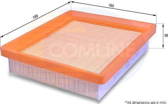 Comline EAF578 - Повітряний фільтр autocars.com.ua