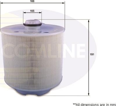 Comline EAF664 - Повітряний фільтр autocars.com.ua