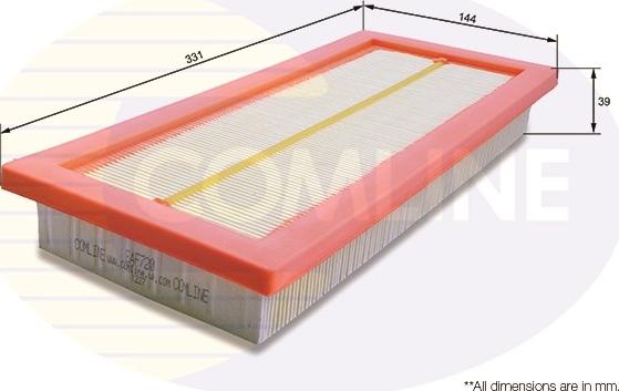 Comline EAF720 - Воздушный фильтр autodnr.net