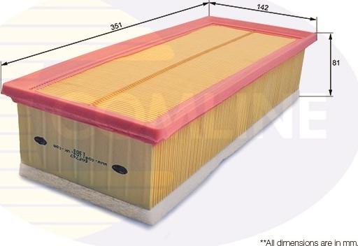 Comline EAF767 - Повітряний фільтр autocars.com.ua