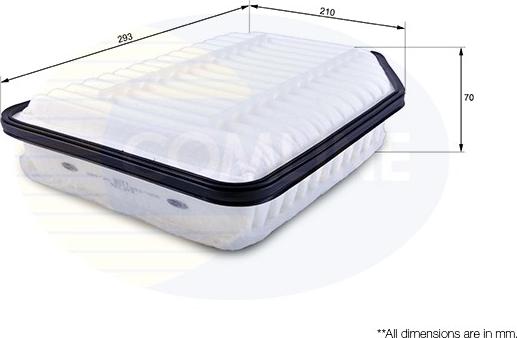 Comline EAF786 - Повітряний фільтр autocars.com.ua