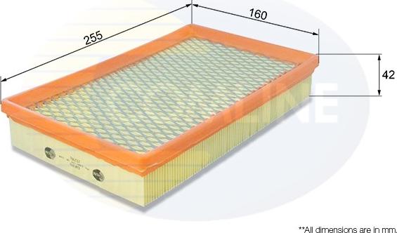 Comline EAF890 - Повітряний фільтр autocars.com.ua