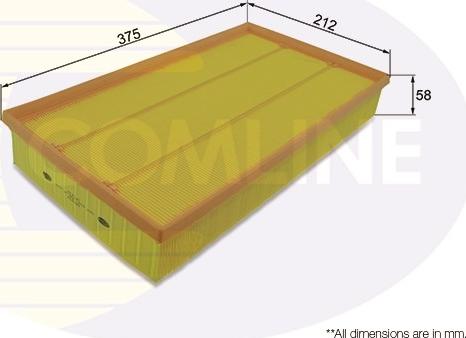 Comline EAF934 - Воздушный фильтр avtokuzovplus.com.ua