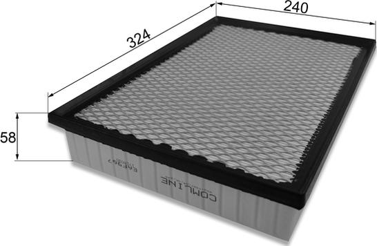 Comline EAF967 - Повітряний фільтр autocars.com.ua