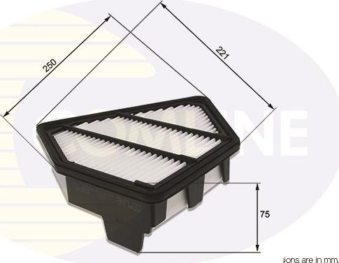 Comline EAF984 - Повітряний фільтр autocars.com.ua