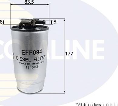 Comline EFF094 - Топливный фильтр avtokuzovplus.com.ua