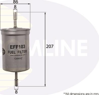 Comline EFF103 - Топливный фильтр autodnr.net