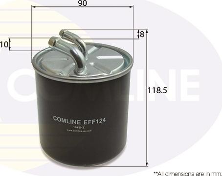 Comline EFF124 - Топливный фильтр autodnr.net