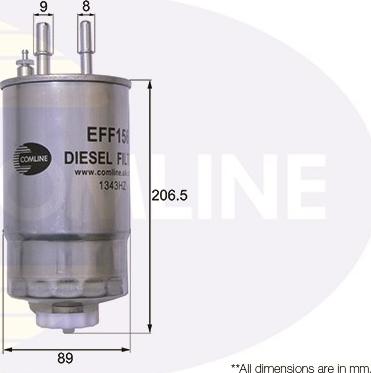 Comline EFF156 - Топливный фильтр avtokuzovplus.com.ua