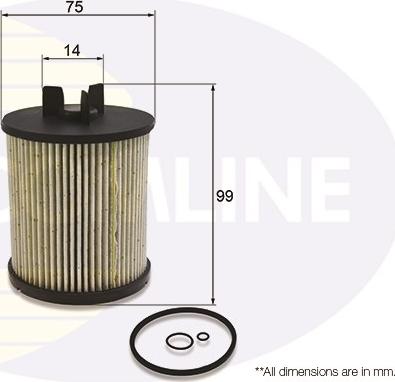 Comline EFF208 - Топливный фильтр autodnr.net