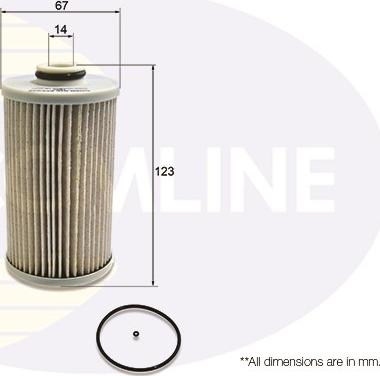 Comline EFF236 - Паливний фільтр autocars.com.ua