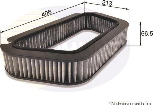 Comline EKF174A - Фильтр воздуха в салоне autodnr.net
