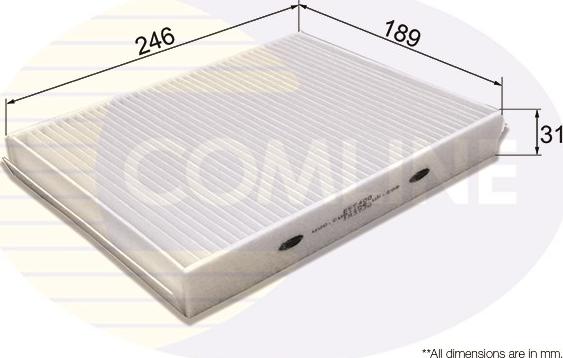 Comline EKF400 - Фильтр воздуха в салоне autodnr.net
