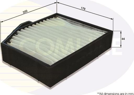 Comline EKF401 - Фильтр воздуха в салоне autodnr.net